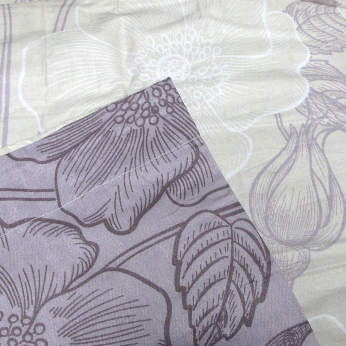 250TC Gilmore Cotton Reversible Quilt Cover Set | King
