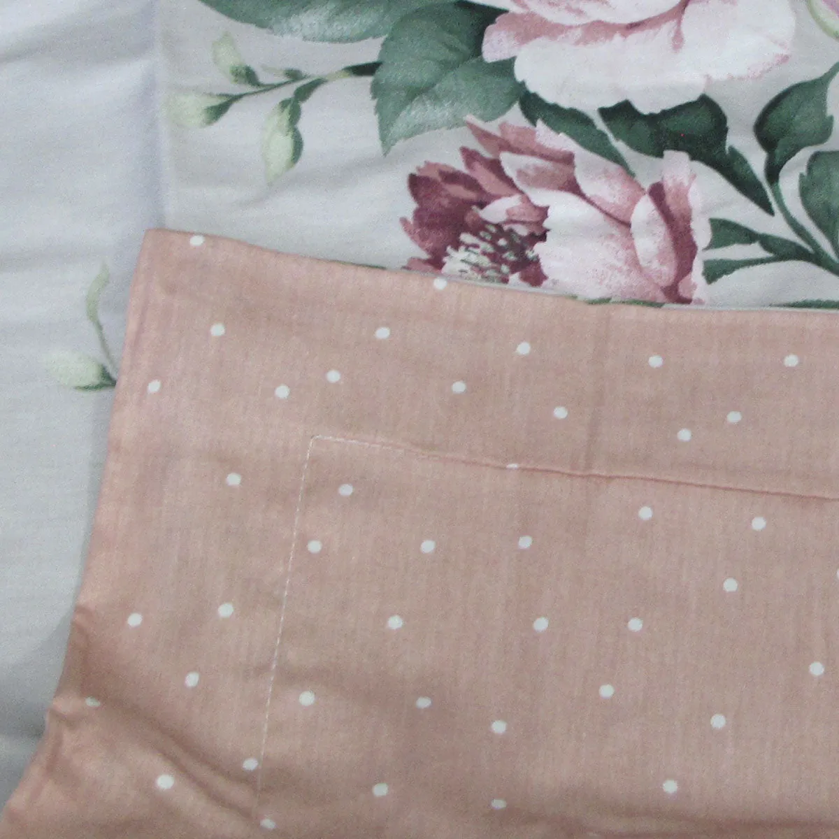 300TC Caterina Reversible Cotton Quilt Cover Set | King