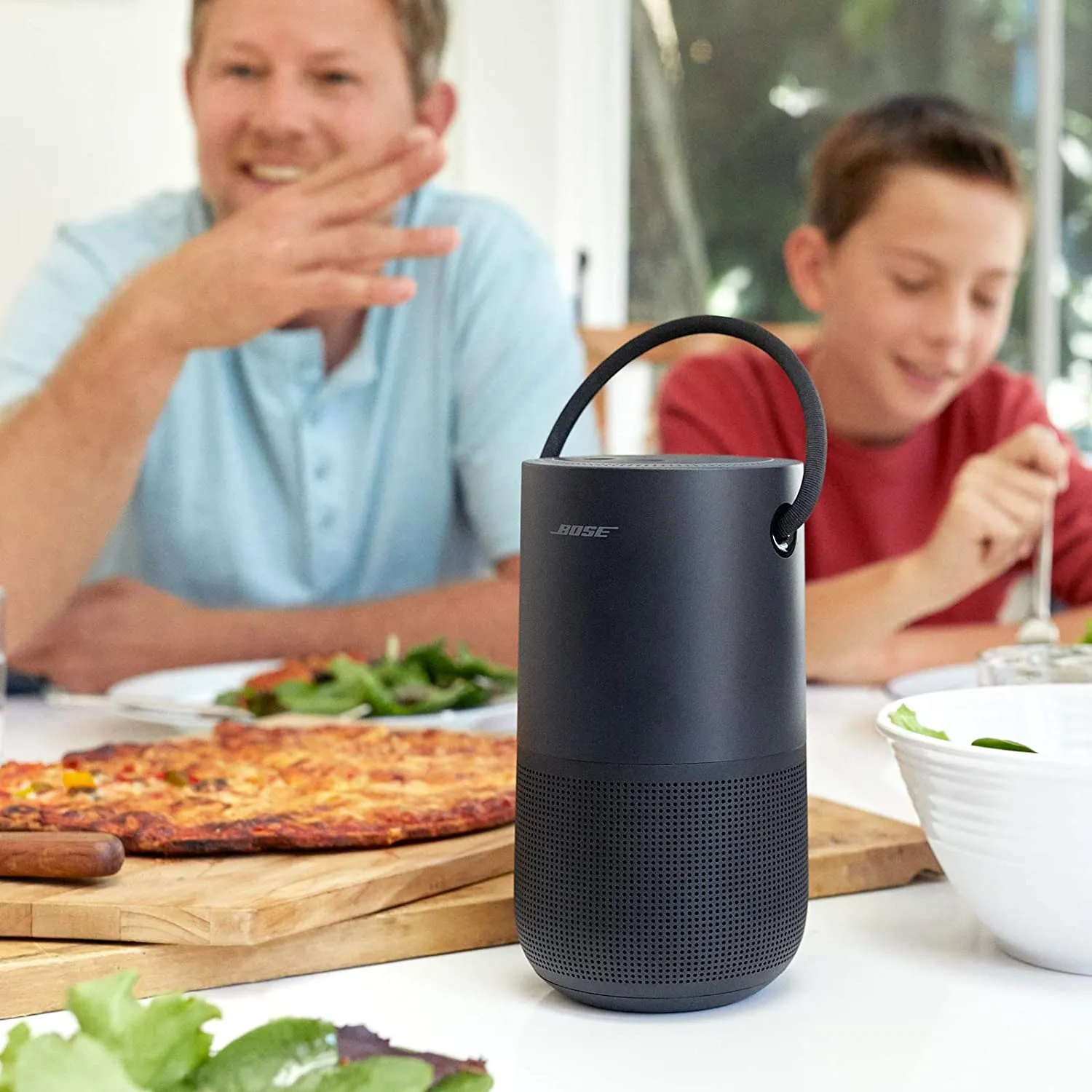 Bose PHS Portable Smart Wireless Bluetooth Speaker,Wi-Fi Connectivity, 360° Sound, (Black) 829393-5100
