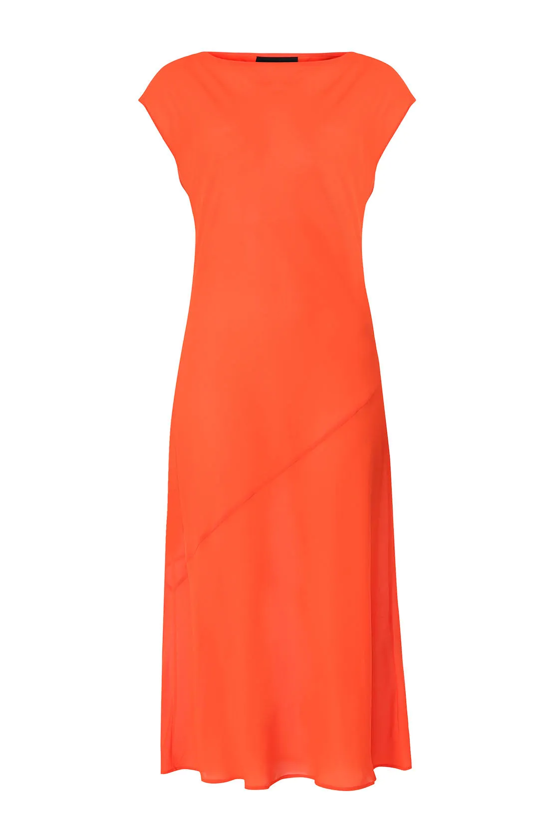 glide dress / meteor orange