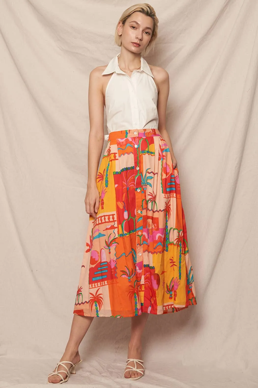 Mesa Midi Skirt