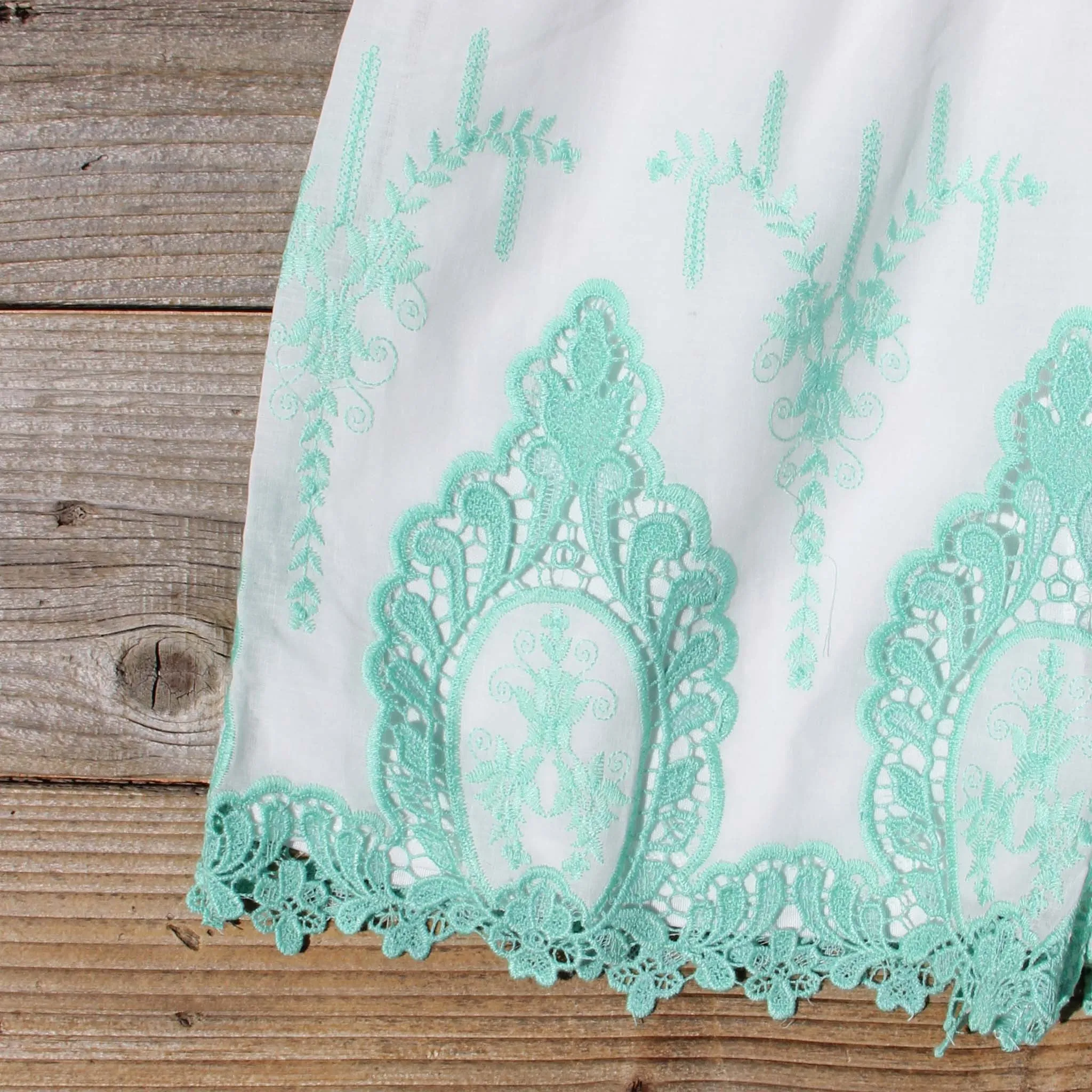Palm Springs Romper in Mint