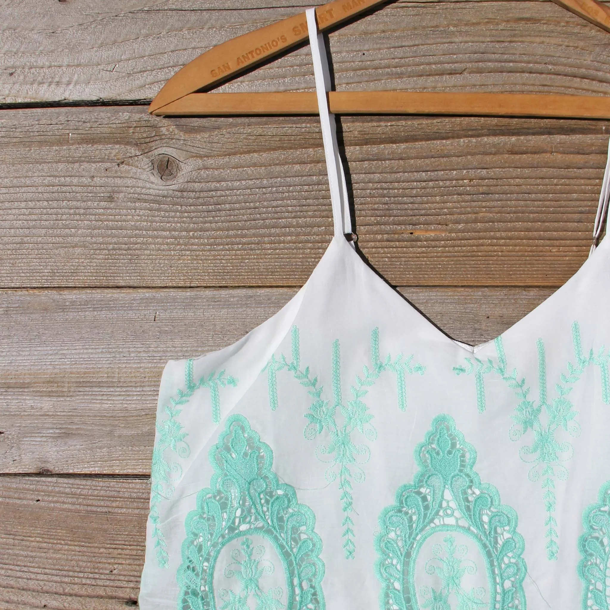 Palm Springs Romper in Mint