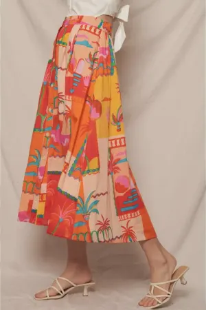 Paradise Midi Skirt