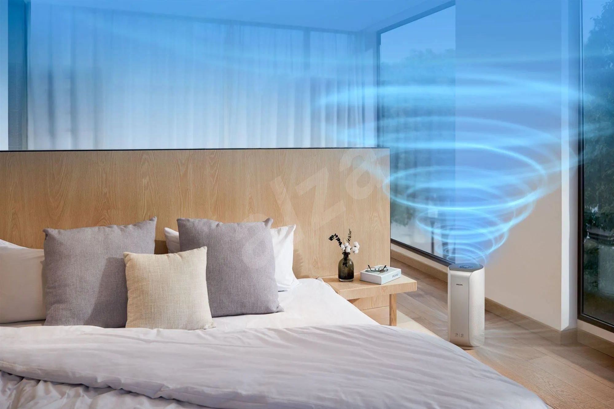 Philips Air Purifier - Series 2000 AC2958/63 With WiFi Covers Upto 200-409 Sq. Ft.