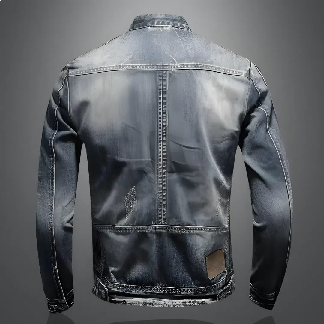Regan | Retro Denim Jacket