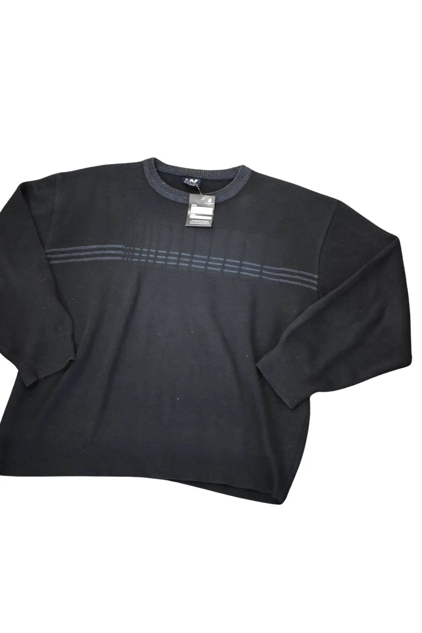 West Coast clothing navy knit jumper, XXL
