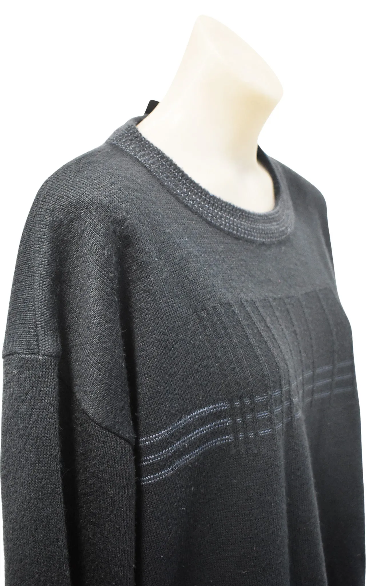 West Coast clothing navy knit jumper, XXL