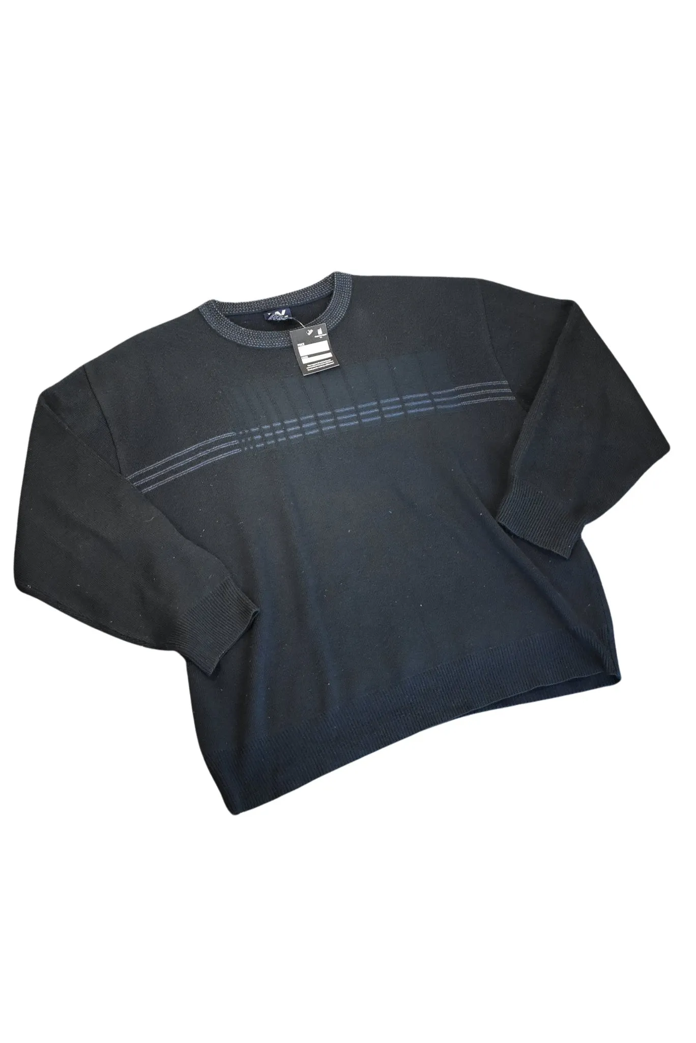 West Coast clothing navy knit jumper, XXL